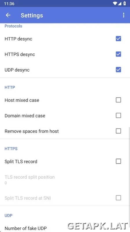 ByeByeDPI скриншот 5